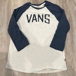 Vans raglan baseball tee